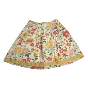 Vintage L.L. Bean Floral Skirt Size 4